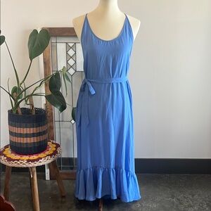 Victoria’s Secret Silky Low Back Hi/Lo Midi Dress